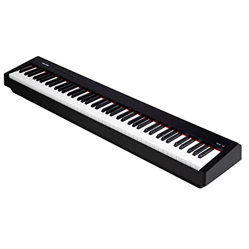 NUX - 88 Key Portable Triple-Sensor Scaled Hammer-Action Digital Piano, Black