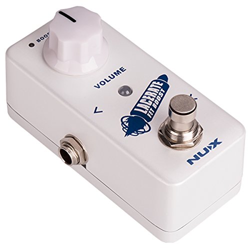 NUX - Lacerate Mini Booster Guitar Boost Pedal with Dual FET Circuit and Crank Boost