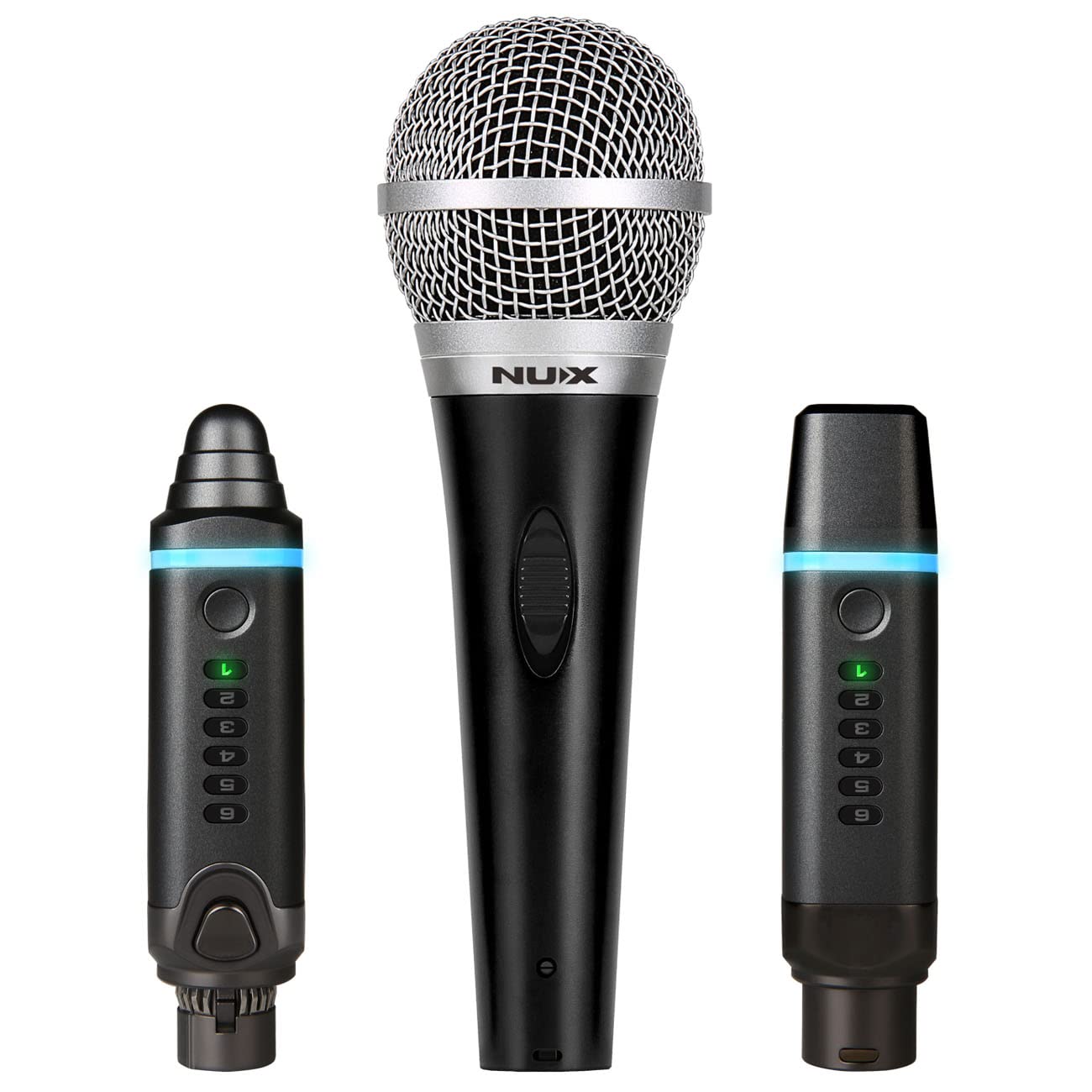 NUX - B-3 Plus with Microphone Wireless Microphone System for XLR Dynamic Microphone