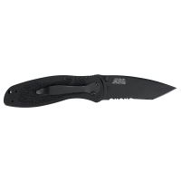 Kershaw - Blur Tanto - Serrated Black SpeedSafe Assisted Opening Pocket Knife 