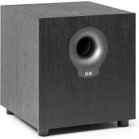 ELAC - Debut 2.0 10" 200 Watt Powered Subwoofer with MDF Cabinets, Black 