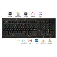 Das Keyboard RGB Smart Keyboard - Tactile Soft