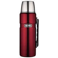 Thermos - Stainless King 40oz Beverage Bottle, Cranberry