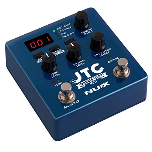 NUX - JTC PRO Drum Loop PRO Dual Switch Looper Pedal