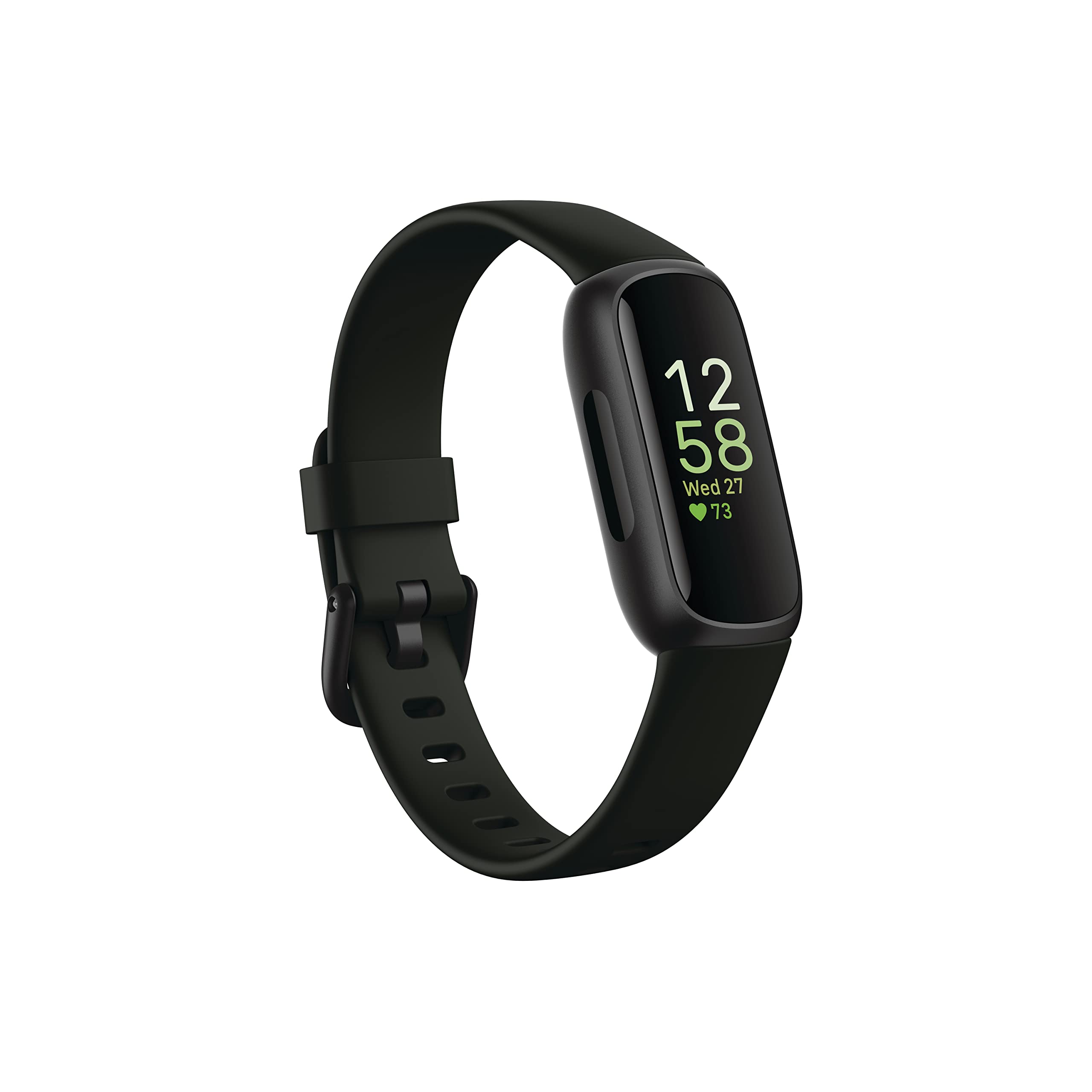 Fitbit - Inspire 3 Health &-Fitness-Tracker with Stress Management, Workout Intensity and More, Midnight Zen/Black One Size (S & L Bands Included)