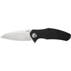 Zero Tolerance - Carbon Fiber Folding Knife with 3.25" Recurve Stonewash Stainless Steel Blade