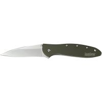 Kershaw - Leek - Olive SpeedSafe Assisted Opening Pocket Knife